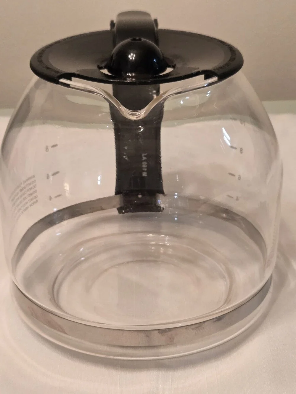 Mr. Coffee 12 Cup Black Coffee Pot Replacement Used Good Condition